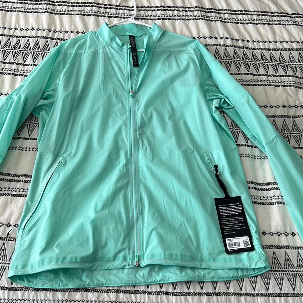 NWT Lululemon Fast and Free Jacket (size: L)